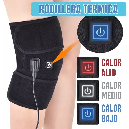 Rodillera de Comprension Termica Electrica USB